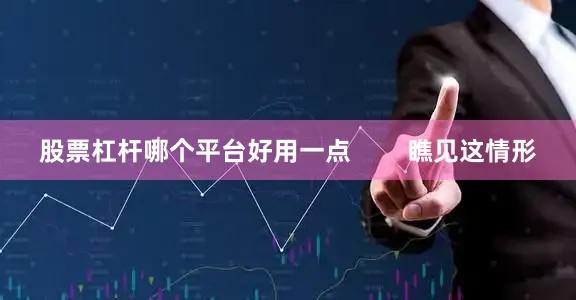 股票杠杆哪个平台好用一点        瞧见这情形